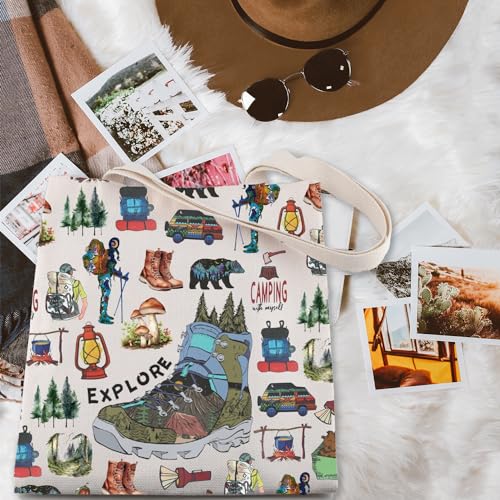 Bolso Tote Explore para Aventura de Montaña y Campamento miniatura 3