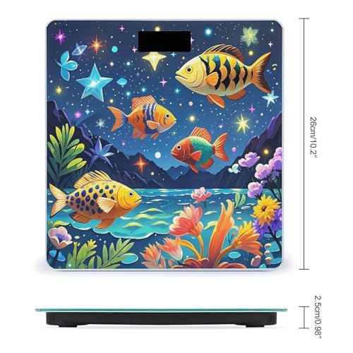Balanza Digital de Baño FekiLoot con Plataforma Amplia y Alta Precisión miniatura 2