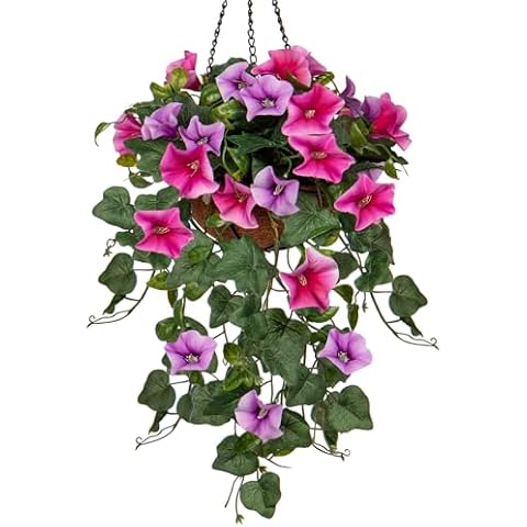 Briful 15.7" Morning Glory Hanging Basket Cover