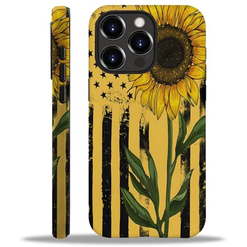 Cadeau coque iPhone 15 Pro originale tournesol pour vos proches