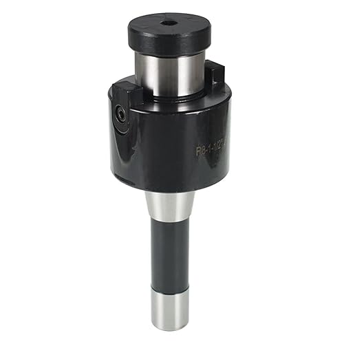 Adaptador de eje de molino de carcasa de vástago R8 de 1 pulgada y 12 pulgadas, cortador de fresado de cara de vástago, reemplazo para máquina