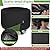 GYXZ Fire Pit Cover Round ( 50” Dia X 24”H ) Heavy Duty 600D Polyester with PVC Coating Material, Weather Resistant and Waterproof, Fire Pit/Bowl Cover, Black