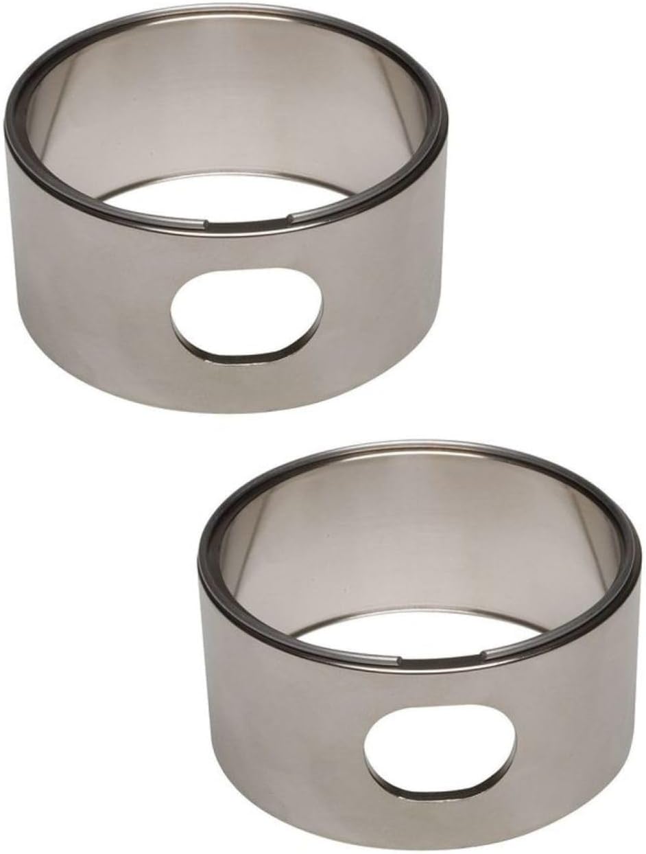 Generic Qty. (2) Slick Locks NPS-10 Spinner 360 - Aluminum Puck Lock Protector - Fits Hockey Puck Style Locks, Silver