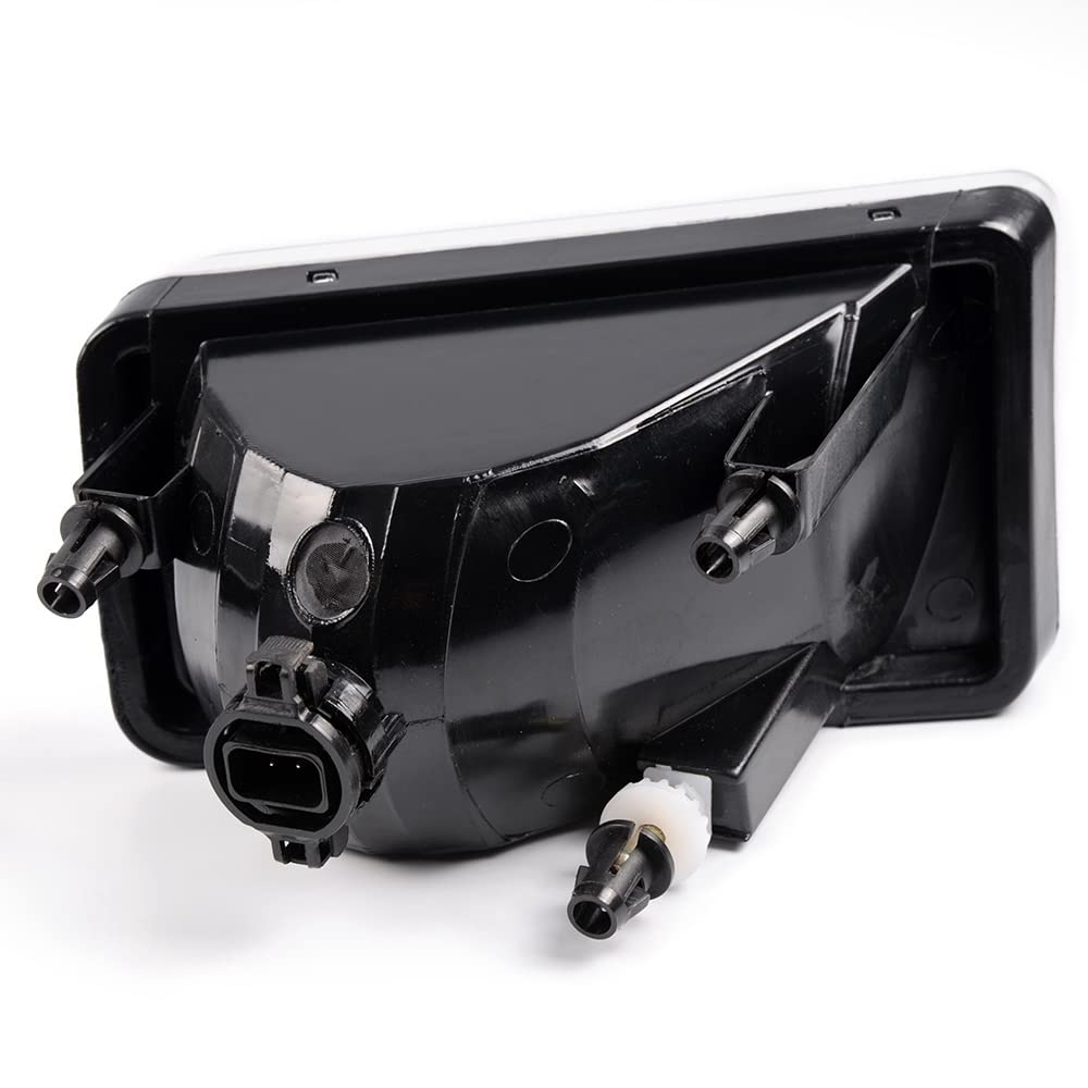 PIT66 Fog Lights, Compatible with 2007-2015 Chevy Silverado 1500/07-14 Silverado 2500HD 3500HD/ 07-13 Chevy Avalanche/ 07-08 Cadillac Escalade, Front Left & Right Fog Lamps, Clear