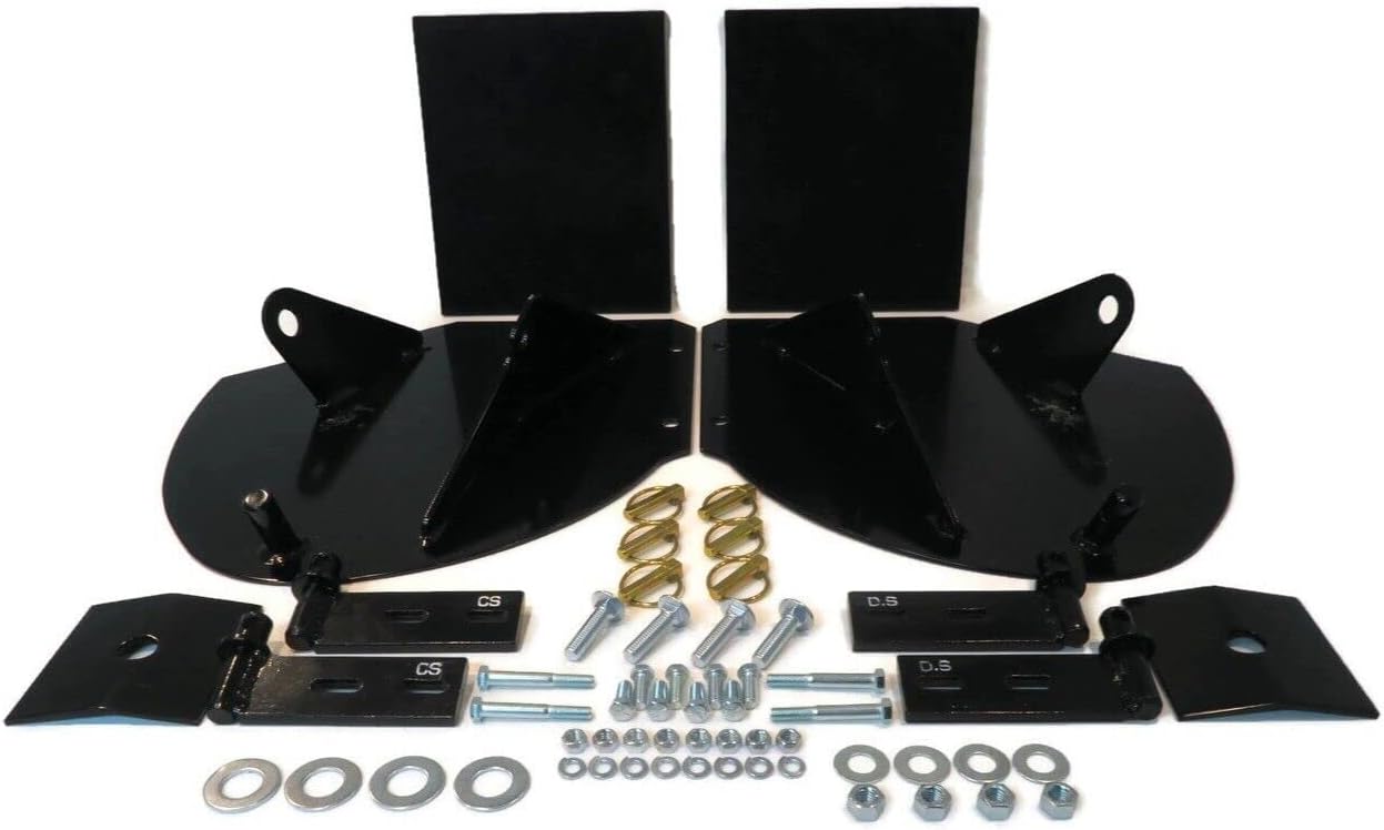 The ROP ShopHeavy Duty Snowplow Replaceable Pro-Wing Blade Extension Kit for Fisher Plows