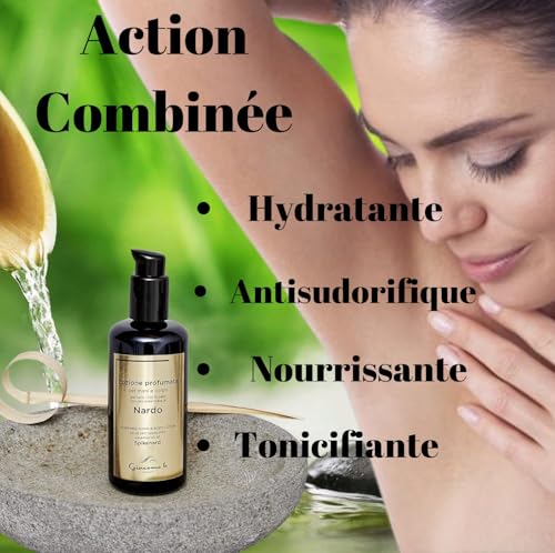 Lotion corps antisudorifique nard et thé vert 200ml - 4