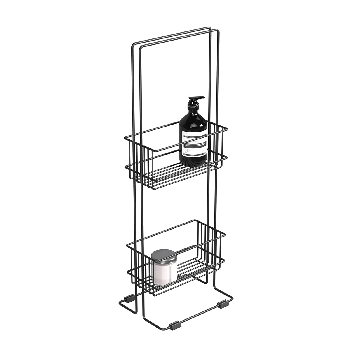 GELCO DESIGN serviteur de Douche à Poser Slice métal Noir