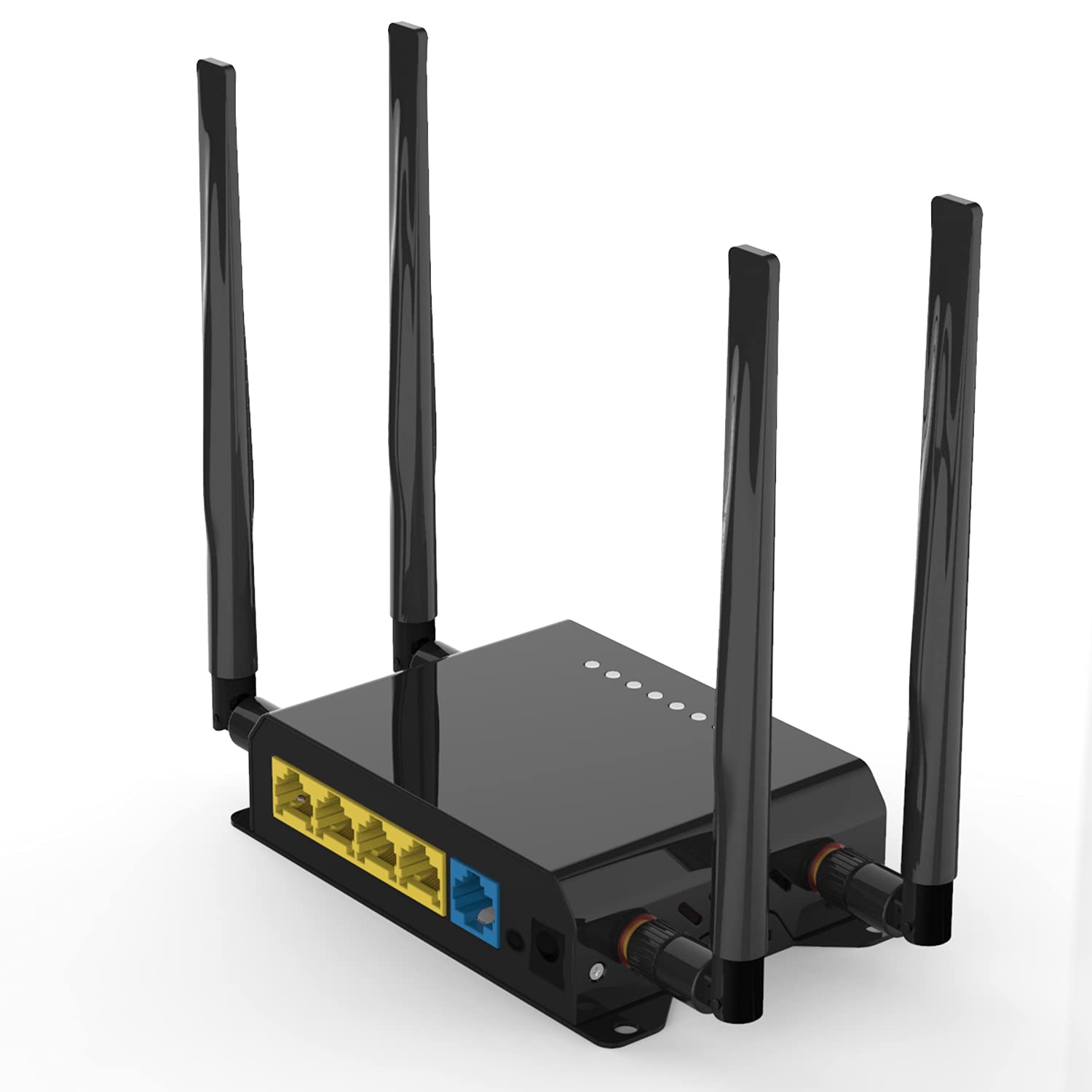 Routeur 4G LTE avec matériel Watchdog Antennes détachables USB TF Stockage Carte SIM 5 ports pour voiture, maison, voyage WE826-Q-EC200AEU