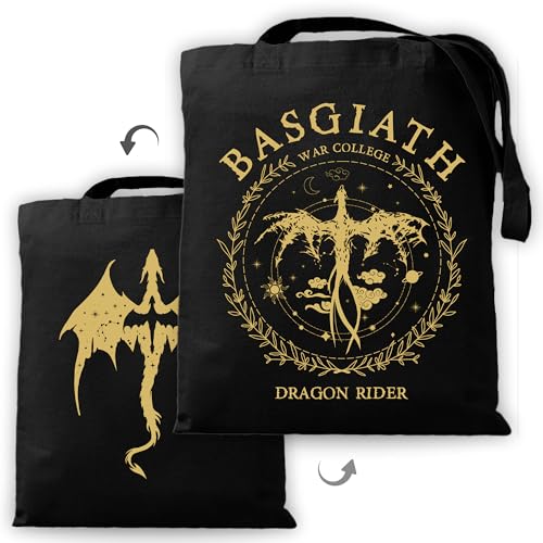 YOU FOUND ME Dragon Rider Canvas Tote Bag