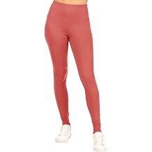 Womens Stretch Workout Elastic Waist Slim Yoga Solid Leggings Pants