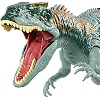 Jurassic World Toys Roar Attack Allosaurus Camp Cretaceous Dinosaur Figure with Movable Joints, Realistic Sculpting, Strike Feature & Sounds, Carnivore, Kids Gift 4 Years & Up