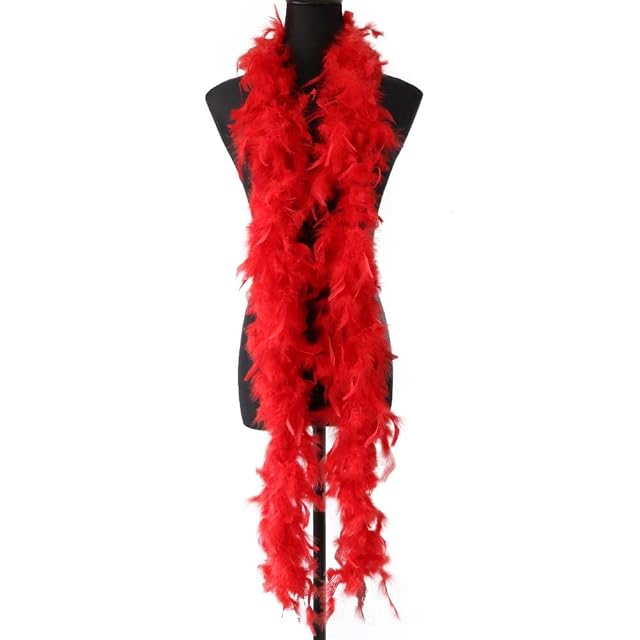 Foto 8 de 8 de Boa de plumas, accesorios de fiesta, boa de plumas artificiales, accesorios de disfraces