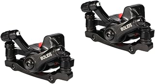 Toddmomy 3 pcs Bike disc brake mechanical caliper pulling hydraulic disc mechanical brake caliper mechanic accessories front and rear brakes brake calipers front Component aluminum alloy