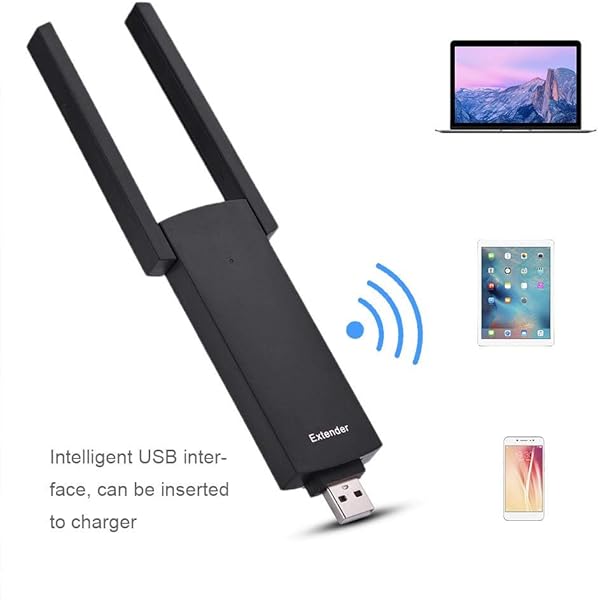 Topiky USB WiFi Extender Portable 300M Dual Antenna USB WiFi Signal Range Extender Wireless Router Repeater Amplificatore AP IEEE802 11 bgn