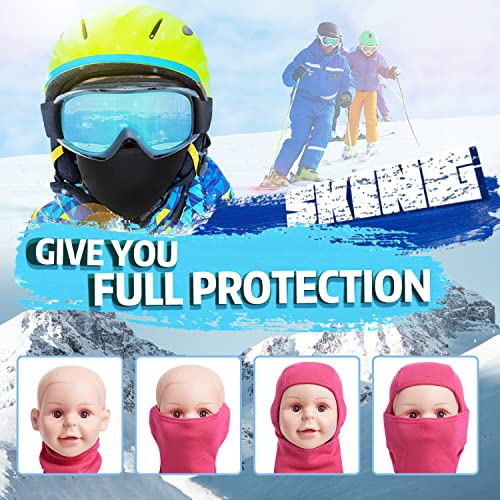 Kids Balaclava Face Mask, Winter Hat Face Warmer for Cold Weather Ski Mask for Boys Girls3