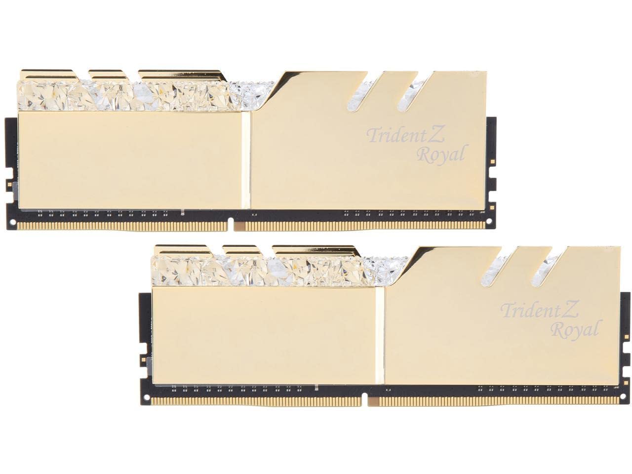 G.SKILL Trident Z Royal Gold 16GB (2 x 8GB) 288-Pin DDR4 SDRAM 