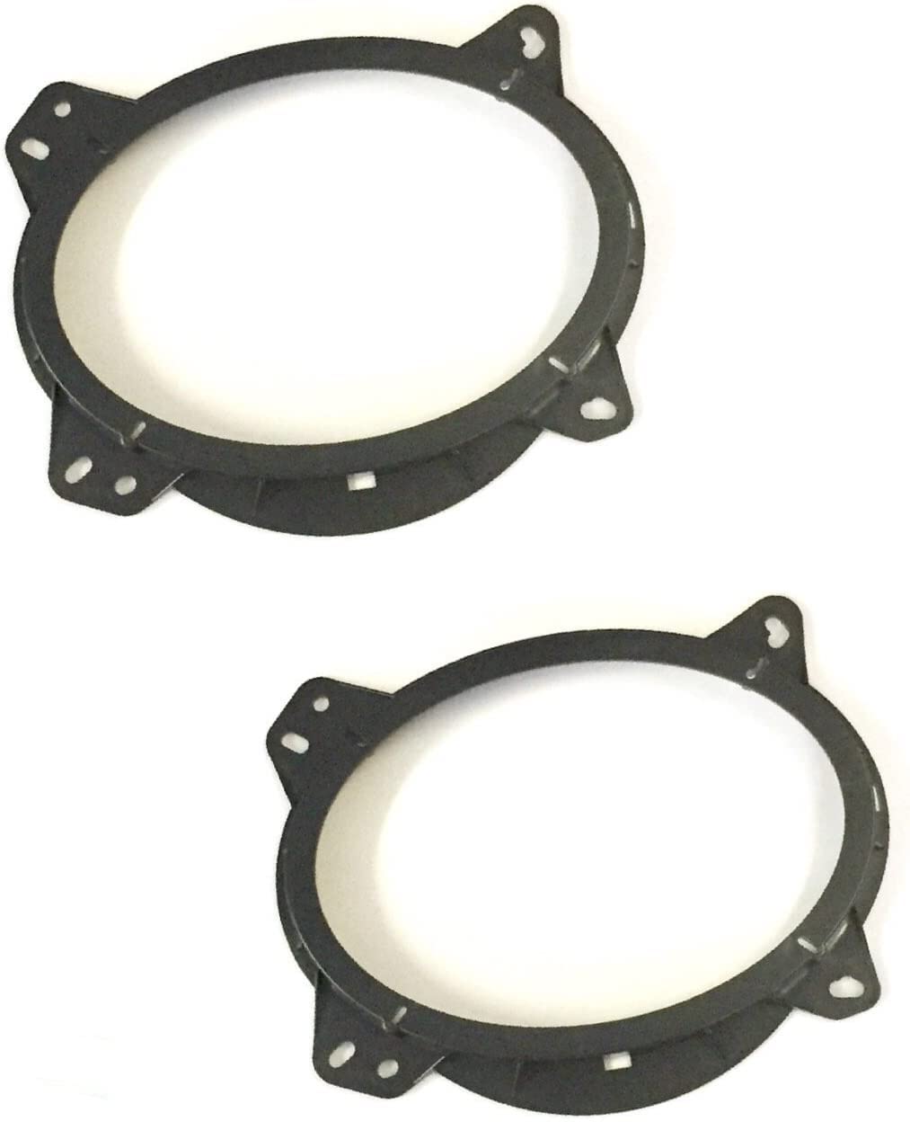 ASC Audio Car Stereo Aftermarket 6x9 Door Speaker Install Adapter Plates for Toyota - for Select Vehicles - Compatible Vehicles Listed Below