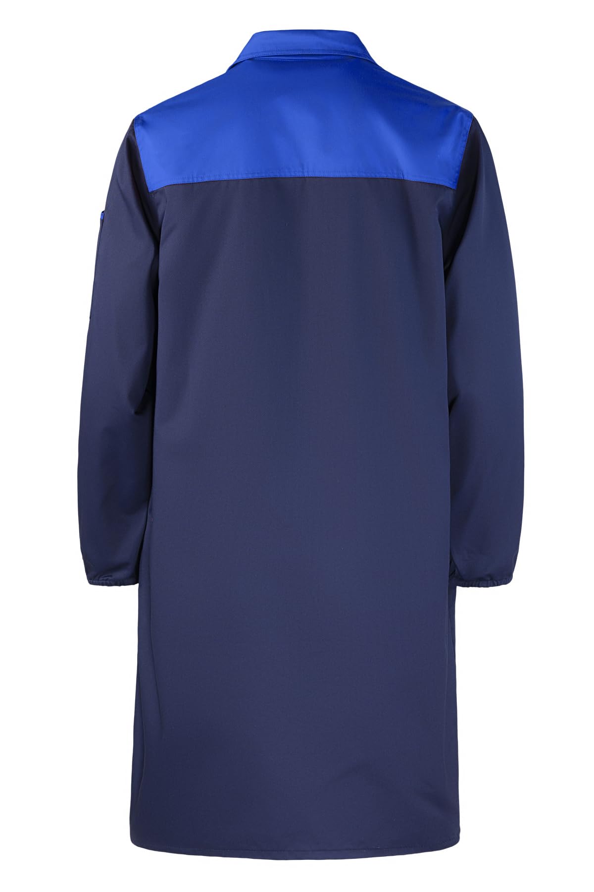 Homme Blouse de Travail Mecanique Veste de Travail de Jardinage Vêtements de Travail Blouse d'Atelier Chantier Bleu de Travail