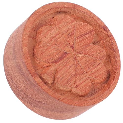 Difusor aromático eléctrico en forma de trébol de madera