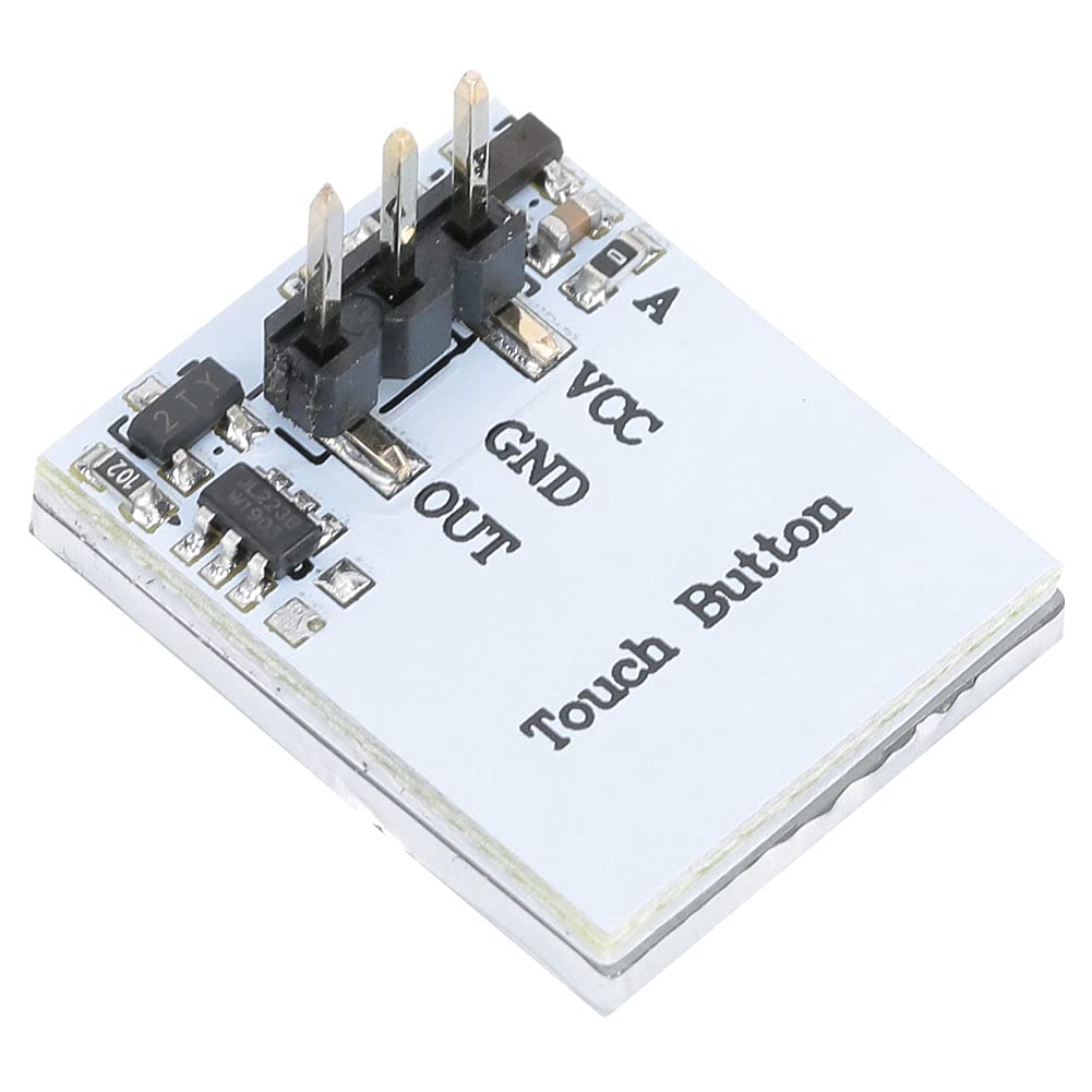 Capacitive Anti Interference Button Module, Touch Switch Module for Drive Relay, Optic Coupler (Green)