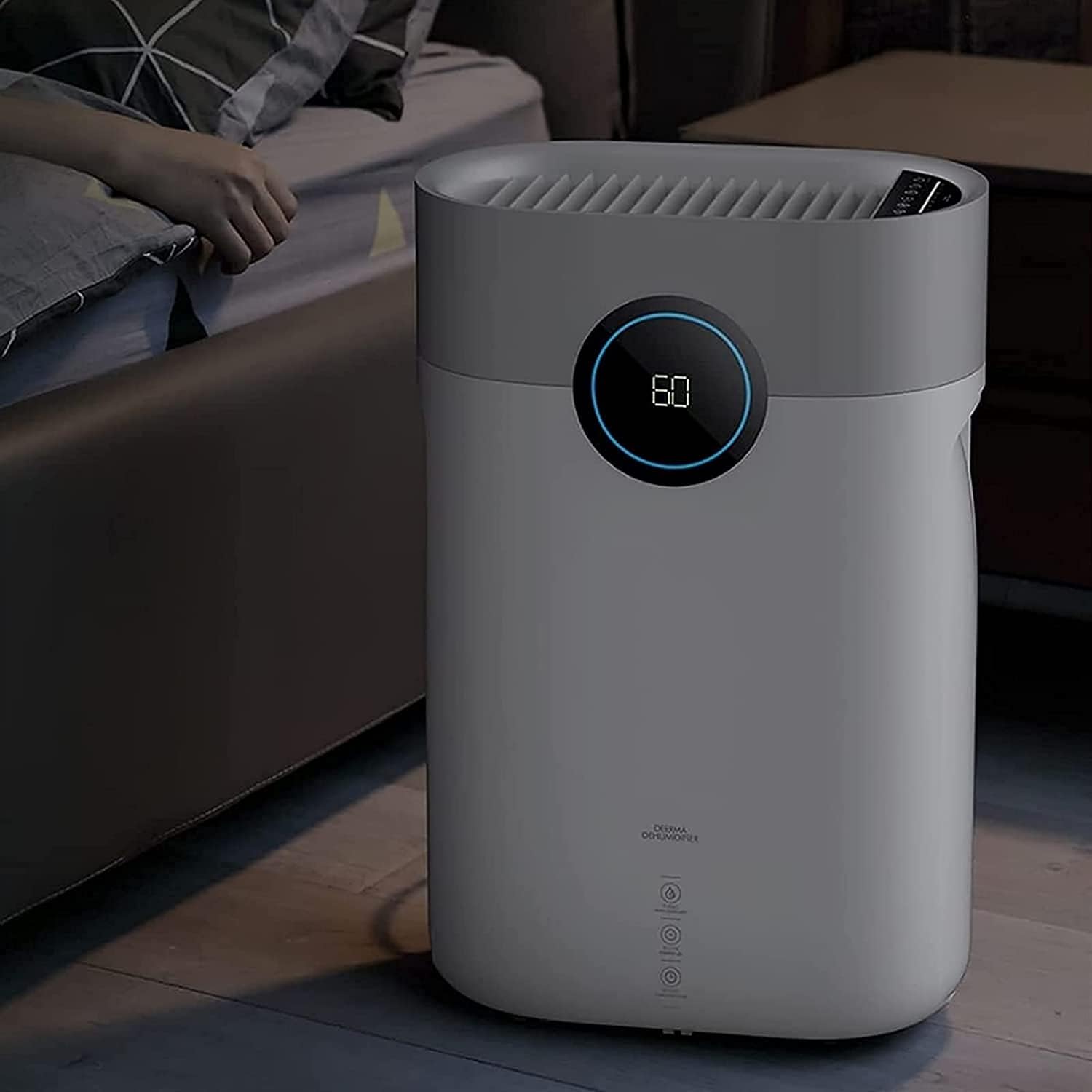 3500 Sq. Ft Dehumidifier for Home and Basements Removes Moisture with Auto Shut Off Continuous and Manual Drainage
