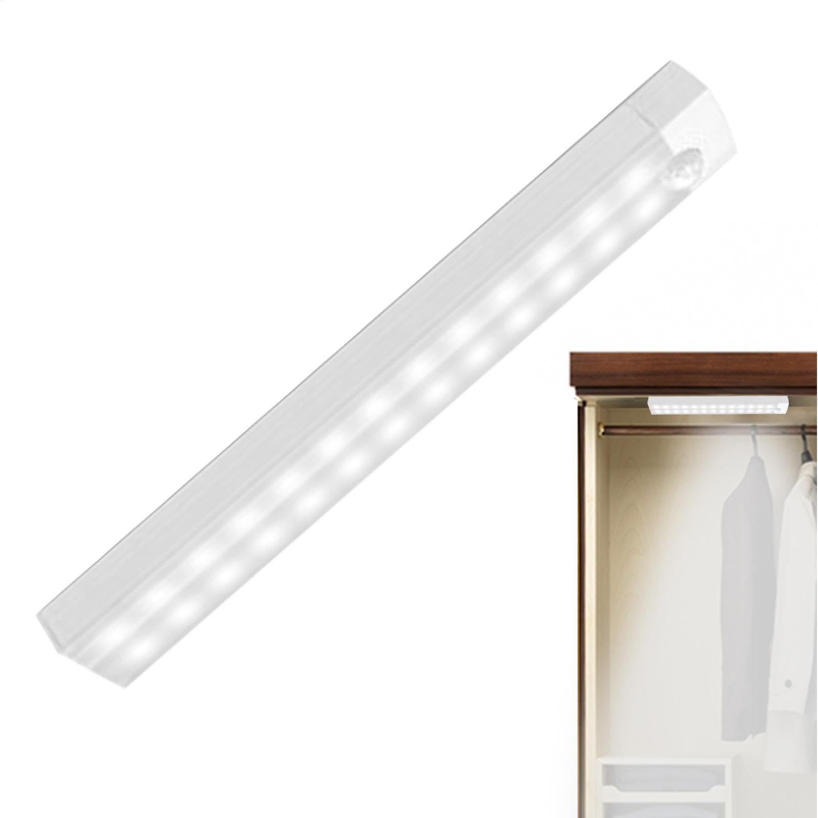 Smart Night Light - Stepless Dimming LED Light, Wardrobe Closet Light | Motion Sensor Light, Attic LED Closet Light, Adjustable Dimming Light for Cupboards, Kitchens, Stairs, Basements