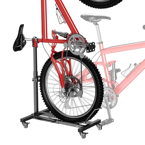 BEISHI Bike Floor Stand Indoor Bike Stand for Garage/Home,Adjustable Bicycle Parking Stand Fit for...