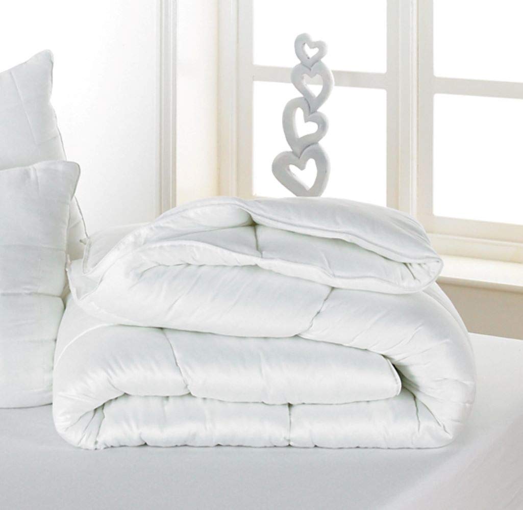 Diana Cowpe 13.5 Tog Autumn/Winter Duvet 100% Cotton Cover | Made In Uk | Hotel Quality Channel Stitching & Bound Edges (King (230Cm X 220Cm))