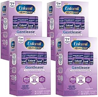 Enfamil NeuroPro Gentlease Baby Formula Gentle Milk Powder, MFGM, Omega 3 DHA, Probiotics