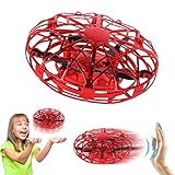 ✅Perfekte Geschenkauswahl ➤ Sie müssen keine Batterien kaufen! Der fliegende Ball ist mit dem mitgelieferten USB-Kabel wiederaufladbar. Schließen Sie es einfach an Ihre Powerbank an, und laden Sie es schnell auf. Der Freisprech-Flyer ist ein perfektes Ges