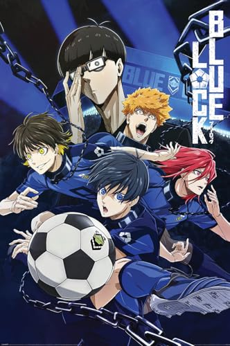 Blue Lock Anime Soccer Poster 24