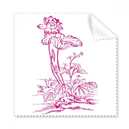 Chiffon de nettoyage pour lunettes plante tissu nettoyant écran téléphone