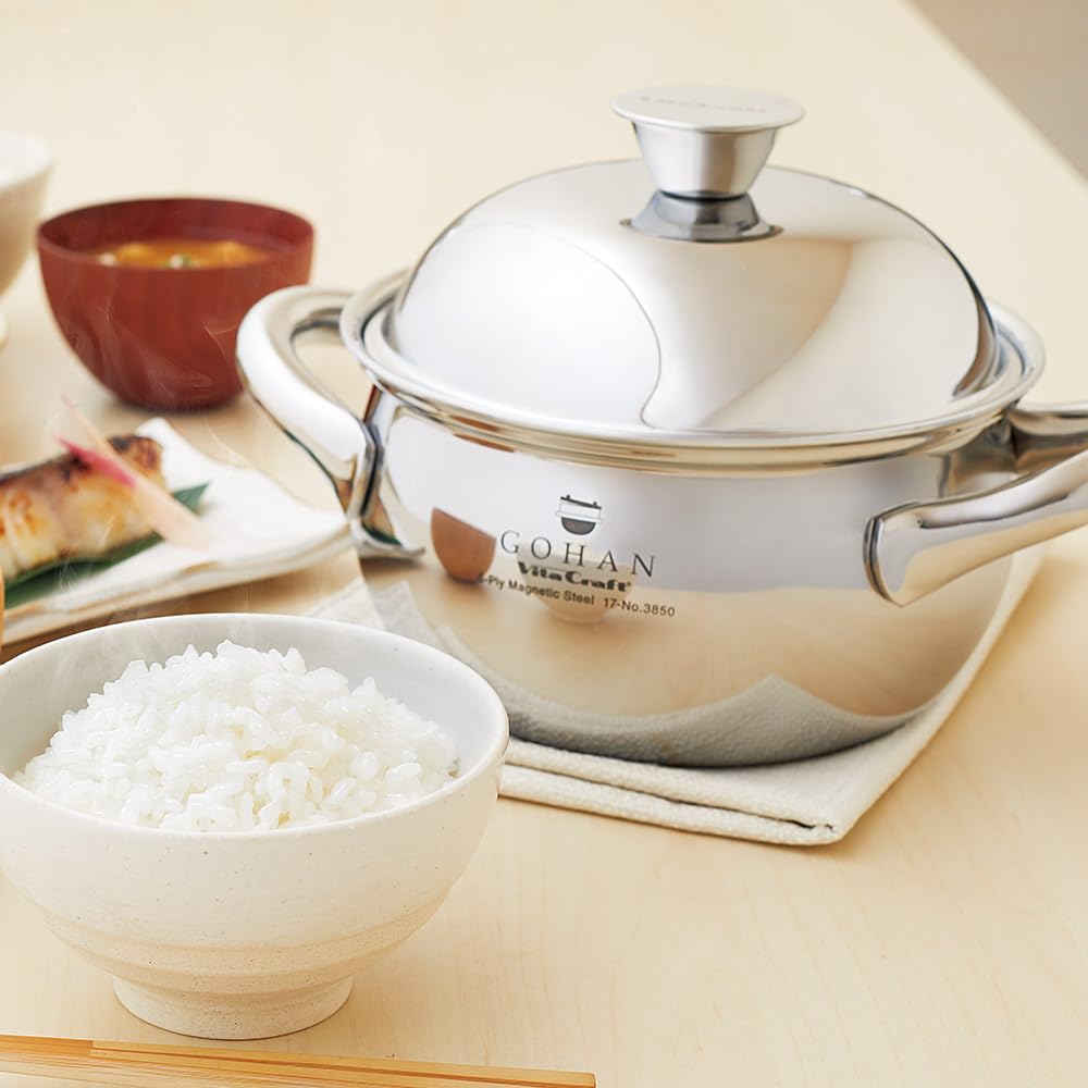 新品 ビタクラフト GOHAN ごはん鍋 3850 Amazon|ビタクラフト ごはん鍋 3850|ご飯鍋・文化鍋