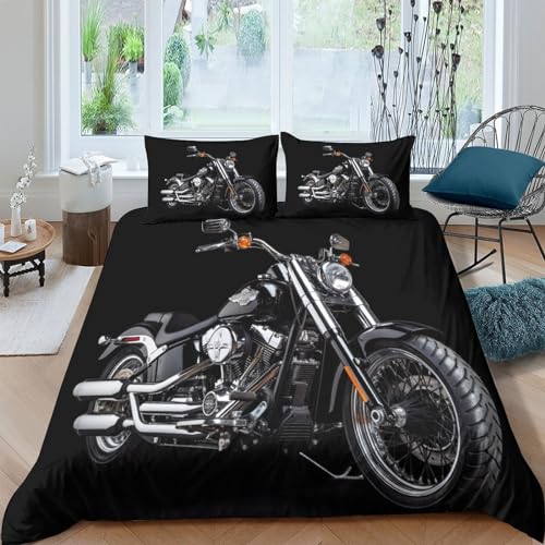 Jinete de Harley Familiar Y Niños 3D Impresión