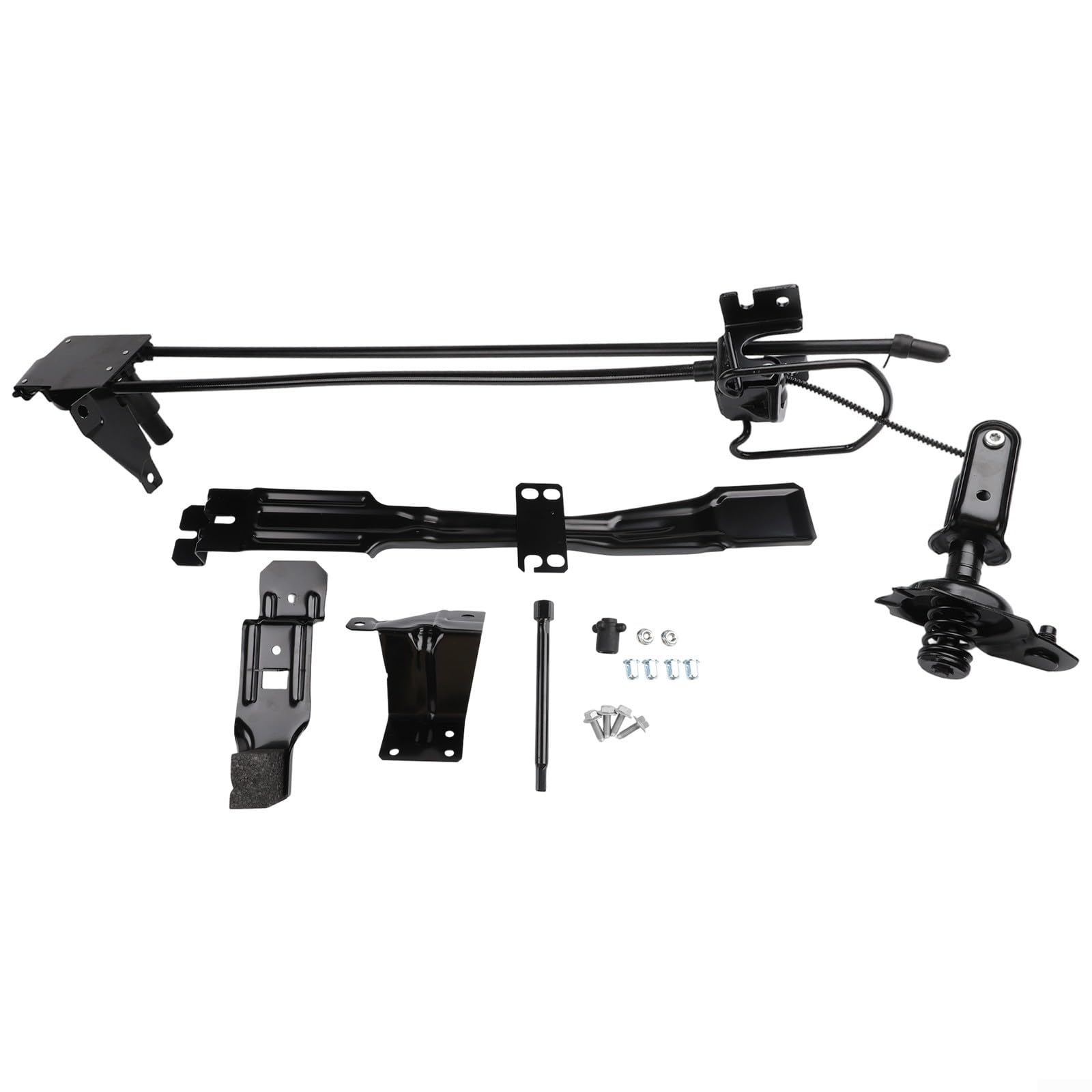 Kit de soporte de rueda de repuesto, para Fiat Ducato Boxer Relay Jfor Umper 2006 en adelante, reemplazo de montaje de cabrestante de metal, 1384129080 1374097080 7603W8, negro