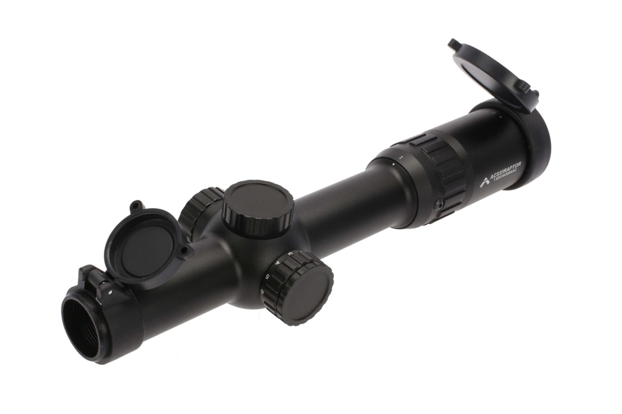PRIMARY ARMS Primary Glasses PA1 SLX 6 Reticle ACSS Raptor 1-6X24 Cal 5.56-308 Adult Unisex, Black, NO Size