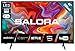SALORA Smart TV 40 Zoll – Android Fernseher mit 40-Zoll Full-HD LED-Display, HDR10 & HLG, WLAN, Bluetooth, 3X HDMI, DVB-T2/S2 Tuner, Sprachsteuerung, Energieklasse F, kompakter LED TV für Zuhause