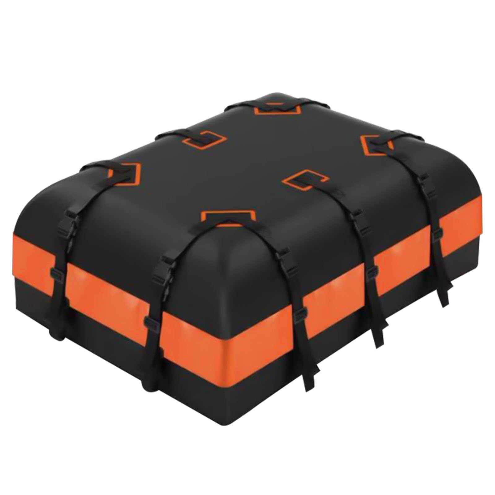 Bolsa de techo de carga resistente para todos los techos de vehículos, incluye correa de gancho para alfombrilla y caja de coche, estante impermeable para todos los techos de vehículos