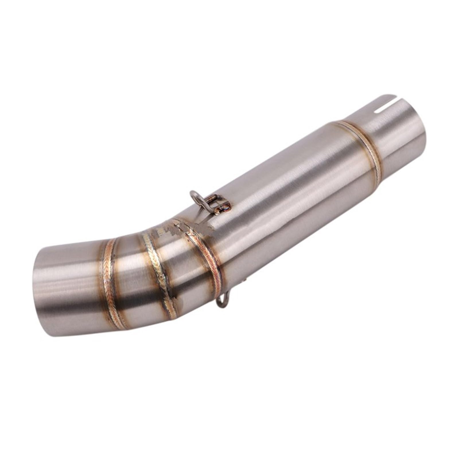 FUNFOB Silenciador Tubo Enlace Tubo Medio Deslizante para CB600 para CB600F para Variación para Hornet 600 Tubo Escape Motocicleta Modificado Silenciador Escape Moto Silenciador De Escape