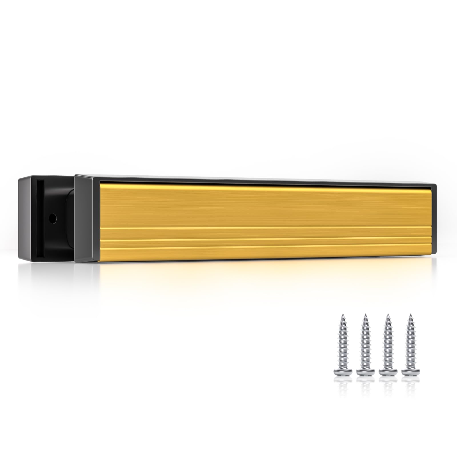 GANZTECH 1 PCS Gold Small Mailbox lid Made of Space Aluminum and ABS Plastic,Sturdy and Durable Corrosion Resistant and Impact Resistant