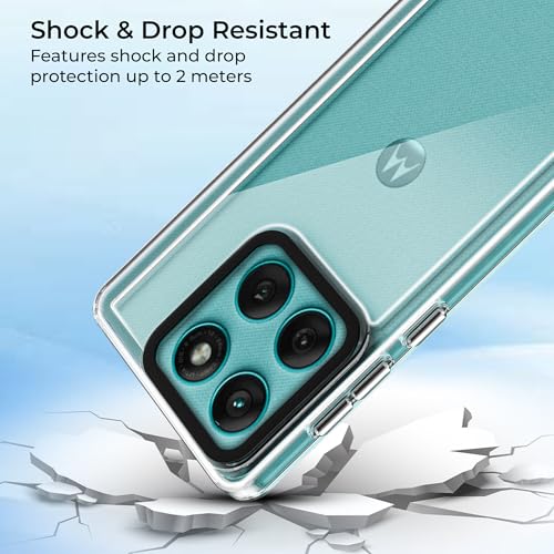 Image of A rtistque Ultra Stylish Back Cover Case for Motorola Edge 60 Fusion 5G | | Edge 60 5G | Premium Shockproof TPU | Protective Design | Moto Edge 60 Fusion 5g Back Cover - White