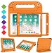 BMOUO New iPad 9.7 Inch (2017) Case - ShockProof Case Light Weight Kids Case Cover Handle Stand Case for Apple iPad 9.7 Inch 2017 New Model - Orange