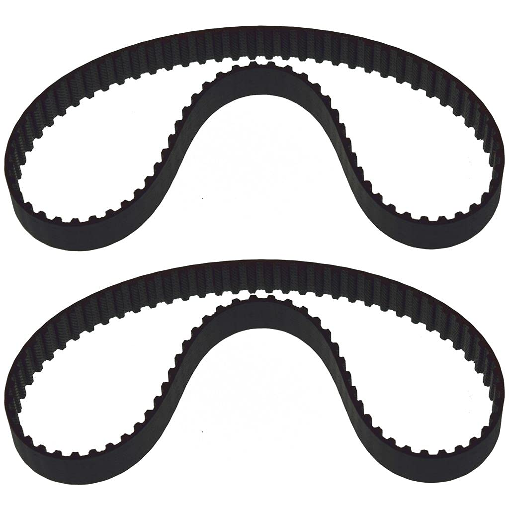 Lawnmower Drive Belt Pack of 2 compatible with Qualcast CX30