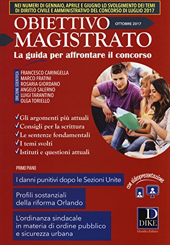 Obiettivo magistrato. la guida per affrontare il