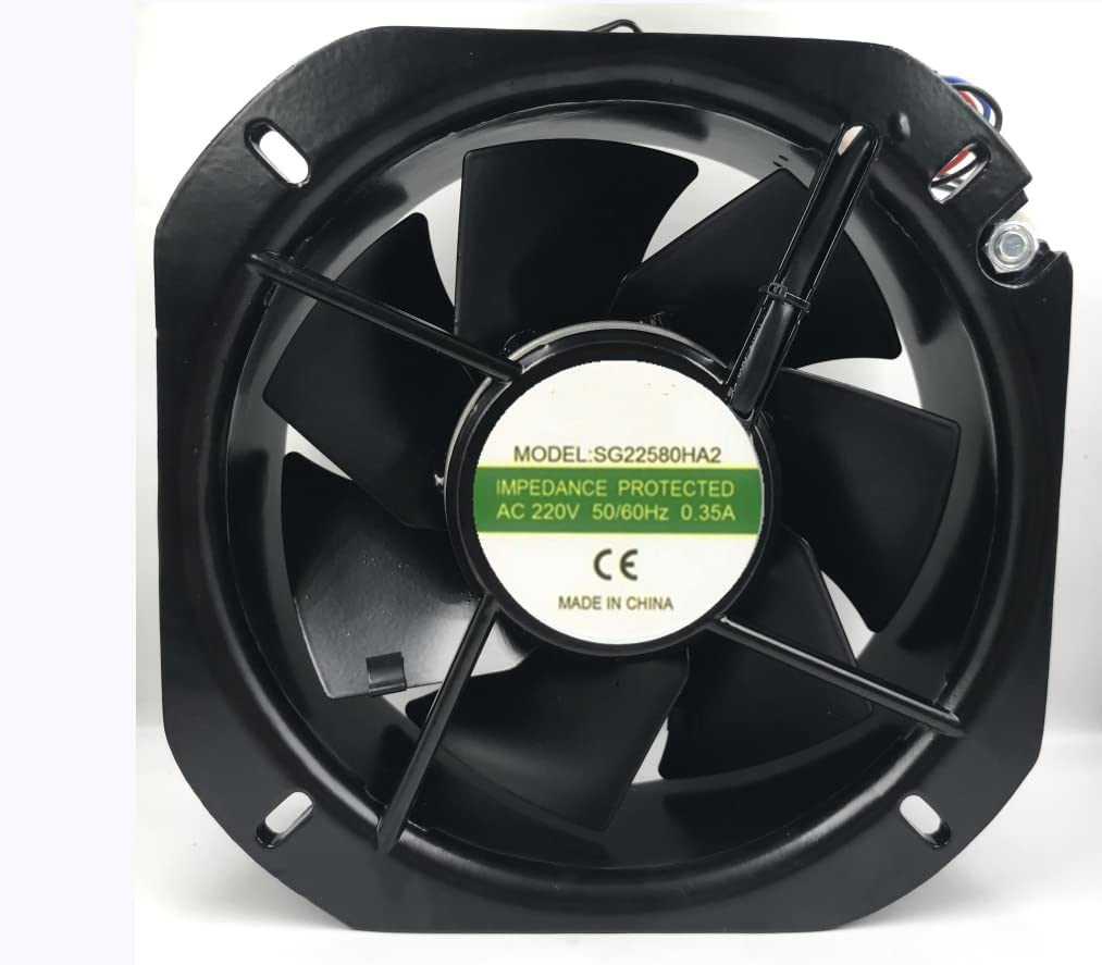 UWUKCJOKQ 220V 0.35A 22580 Cooling Fan 225X225X80mm