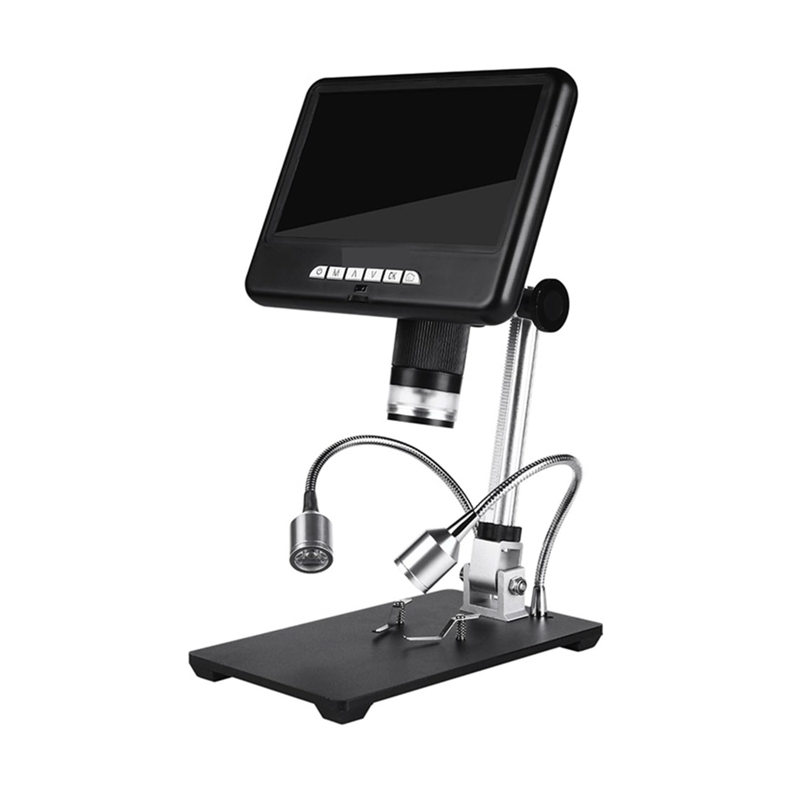 Mikroskop cyfrowy, Mikroskop 7" Cyfrowa Lupa Wideo 3D USB 2MP | Obrót Obrazu, Naprawa Telefonów, Lutowanie, Biżuteria, Dla Dzieci, Studenci, Dorośli, Początkujący