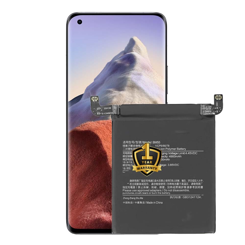Original Replacement BATERY BM-55 for XIA0MI MII 11 Ultra - 5000 mAh | 1 Year Warranty