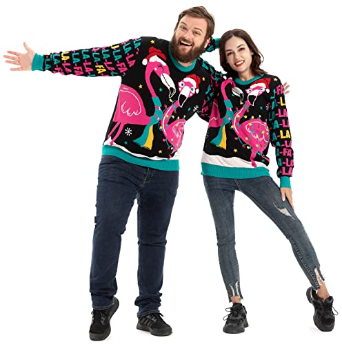 Light-Up Flamingo Pair Jumper, alternative view 3