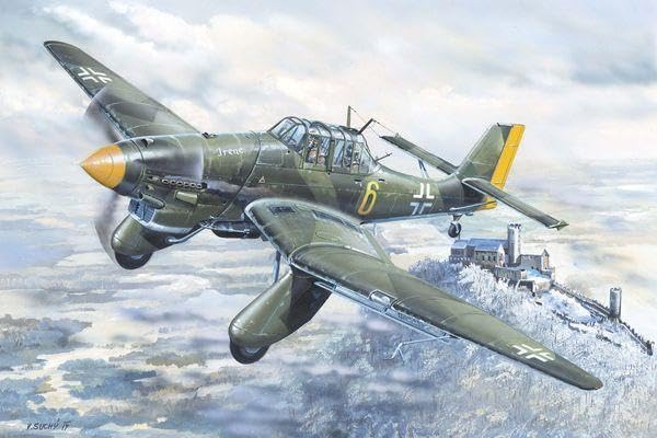 (未使用･未開封品)　トランペッター 1/32 ドイツ軍 ユンカース Ju-87A シュトゥーカ プラモデル f4u0baa Amazon | トランペッター 1/24 ドイツ軍 ユンカース Ju-87A