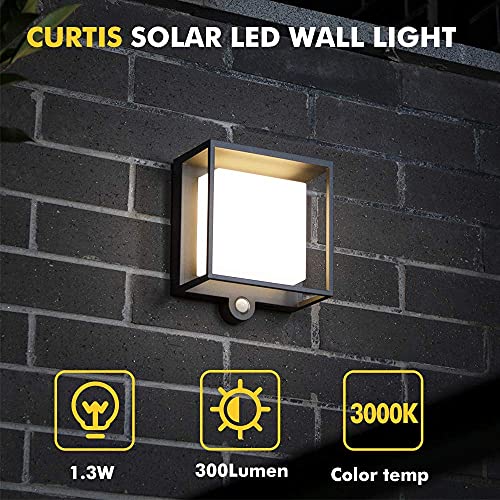 LUTEC-Curtis-300LM-3W-3000K-LED-Solar-Wall-Light-Solar-Motion-Sensor-Light-Outdoor-Led-Outdoor-Lighting-Exterior-Light-Fixtures-Wall-Mount-Modern-Wall-Sconce